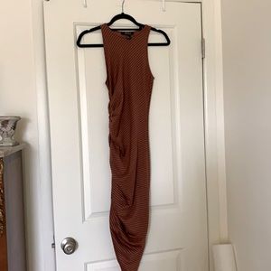 Forever 21 Ruched side dress